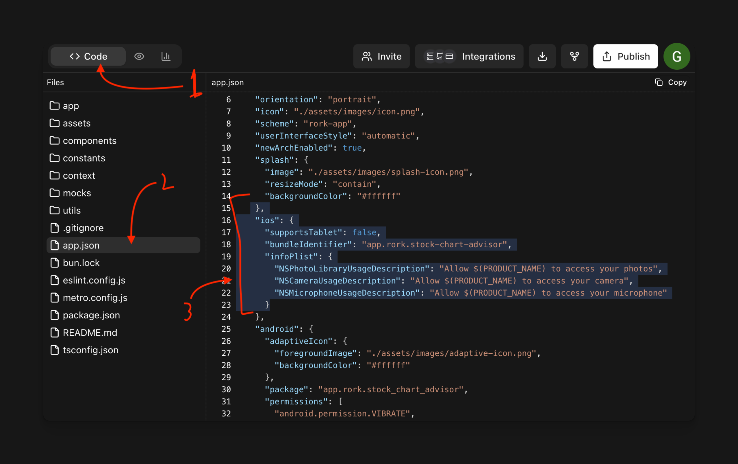Permission copy with clearer explanations