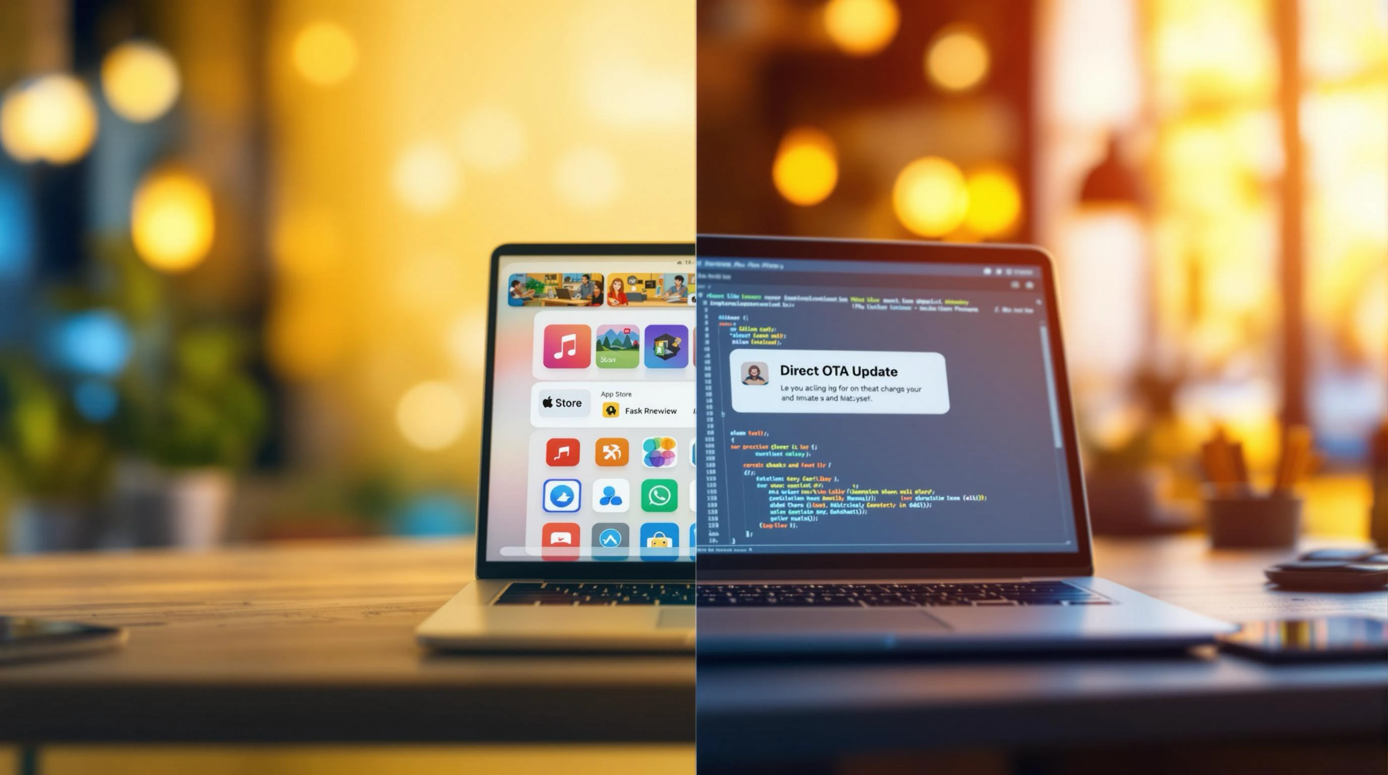 blog illustration App Store vs Direct Updates: What Developers Need to Know