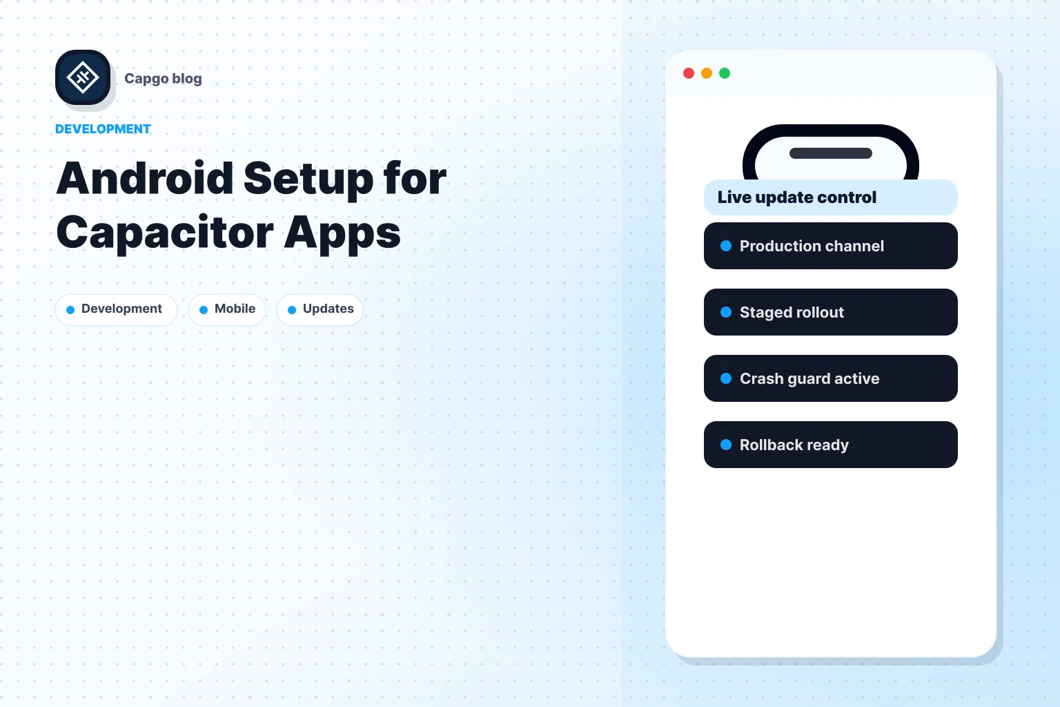 Android Setup for Capacitor Apps
