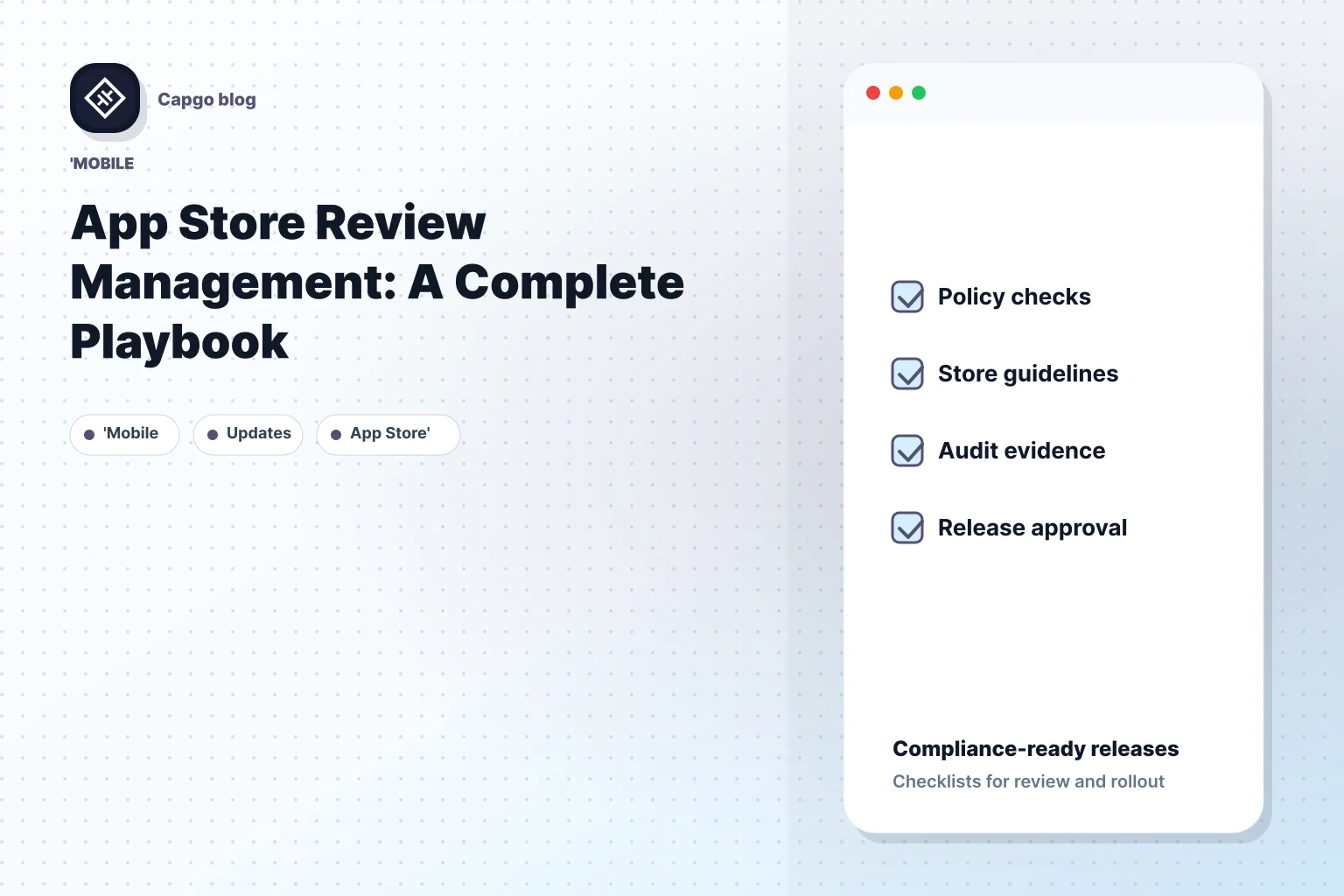 App Store Review Management: A Complete Playbook