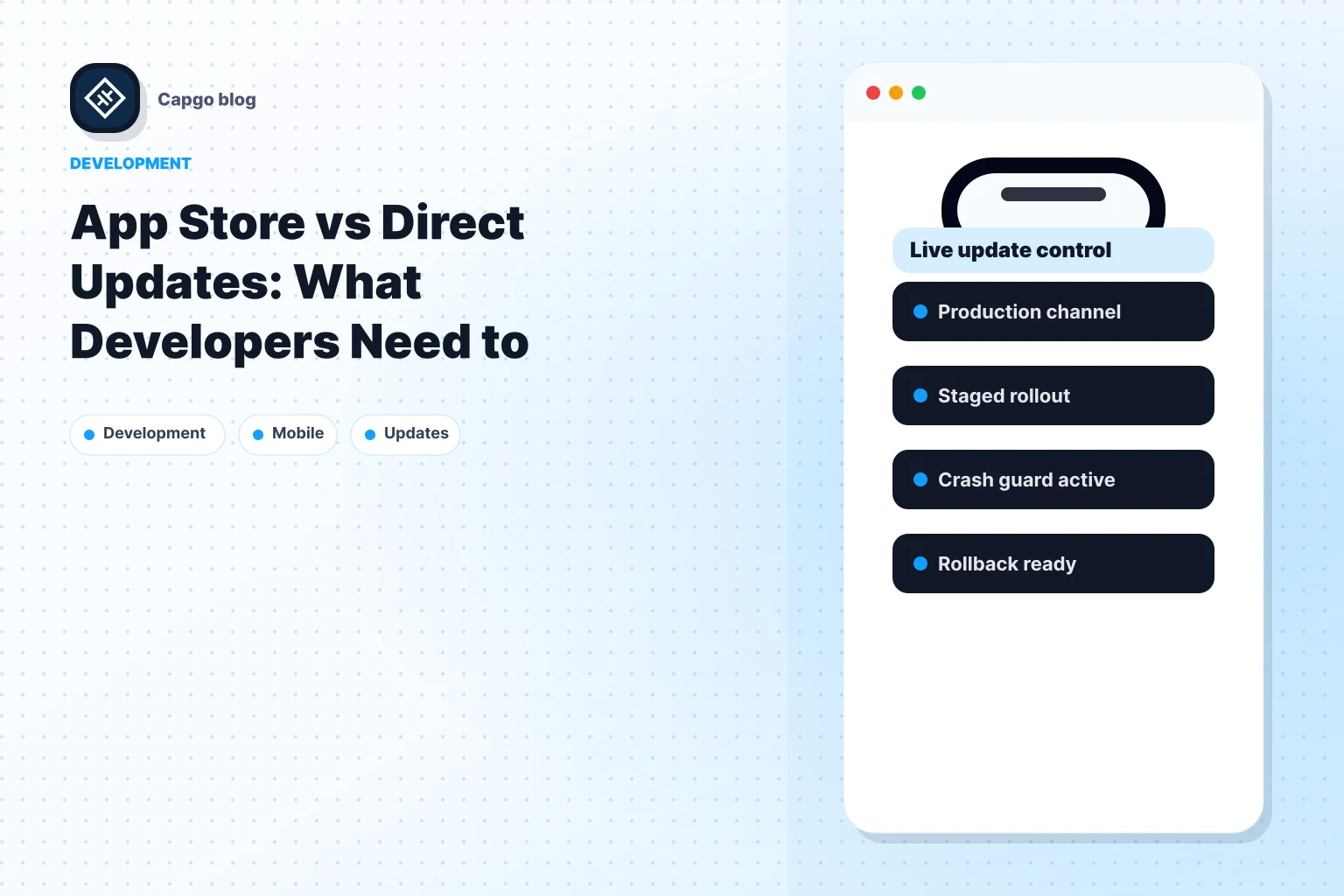 App Store vs Direct Updates: What Developers Need to Know