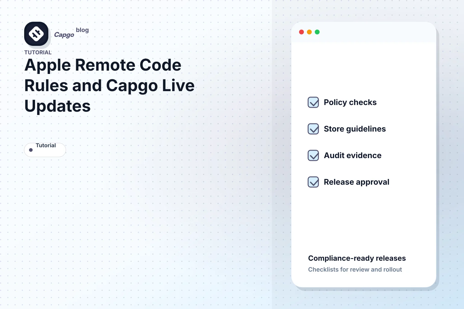 Apple Remote Code Rules and Capgo Live Updates