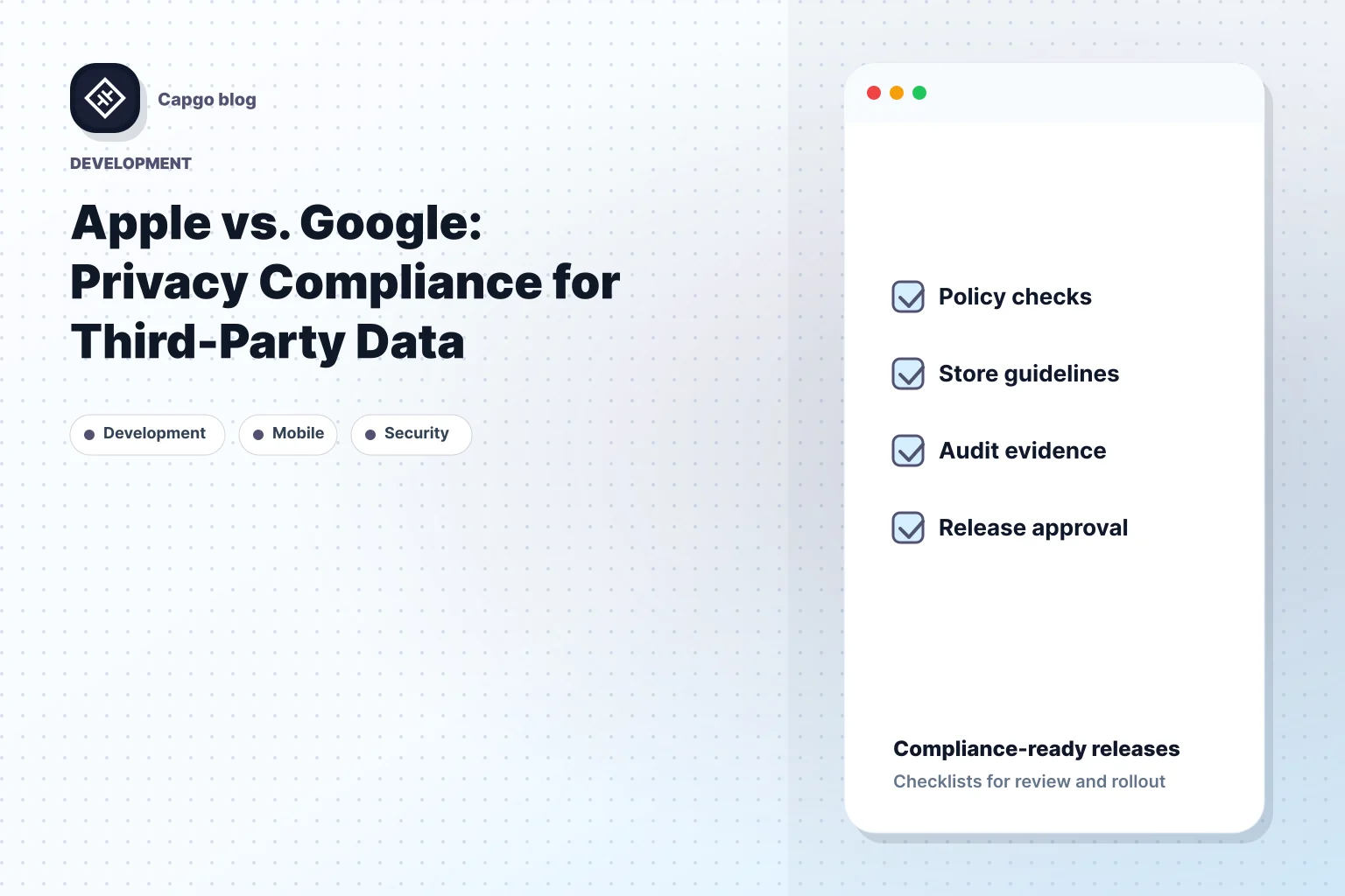 Apple vs. Google: Privacy Compliance for Third-Party Data