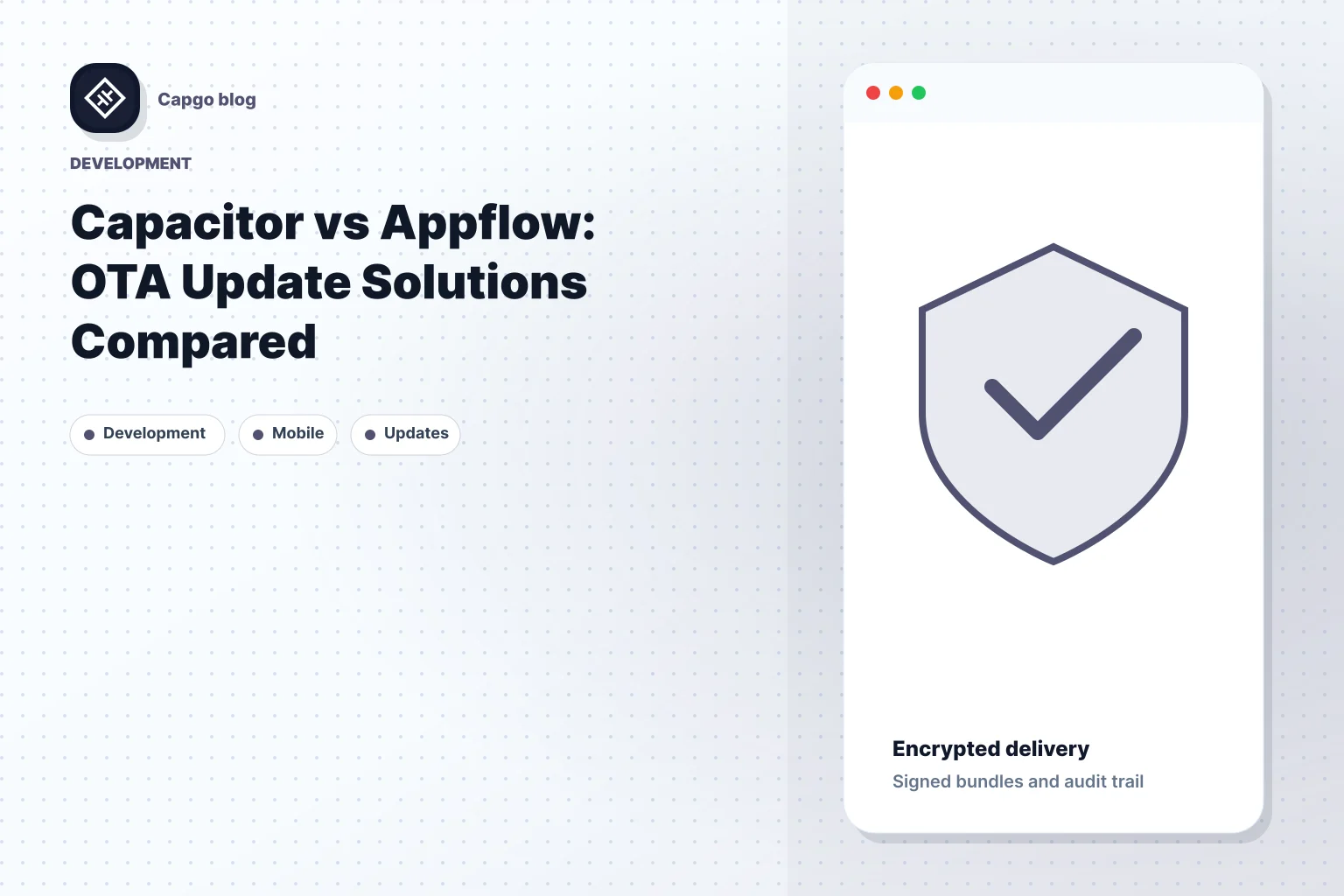 Capacitor vs Appflow: OTA Update Solutions Compared