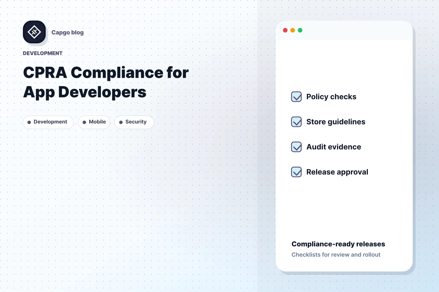 CPRA Compliance for App Developers