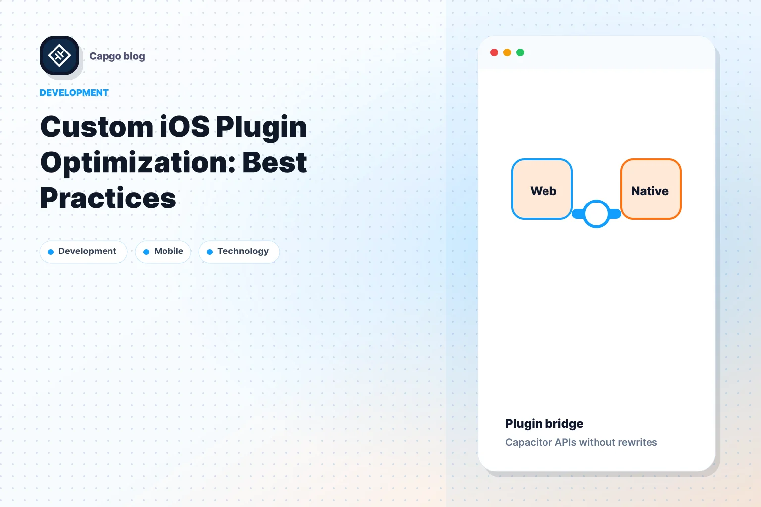 Custom iOS Plugin Optimization: Best Practices