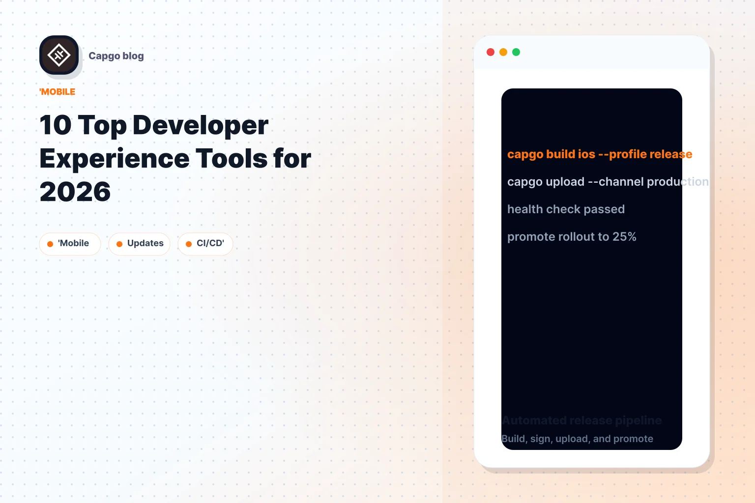 10 Top Developer Experience Tools for 2026