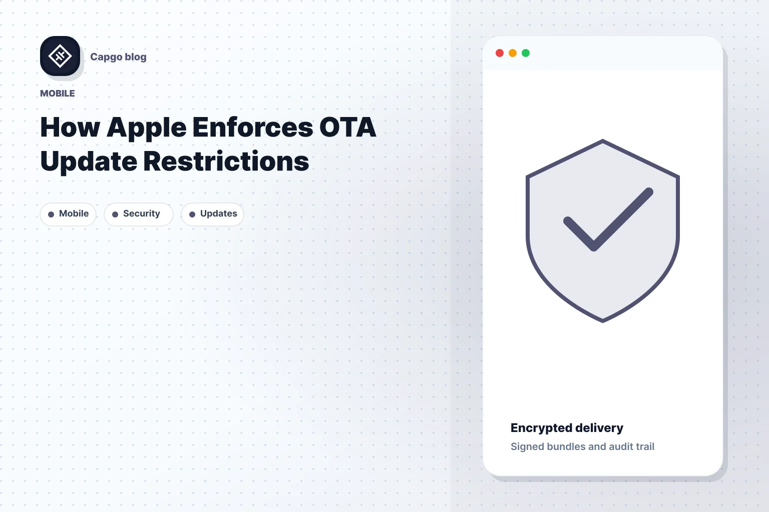How Apple Enforces OTA Update Restrictions