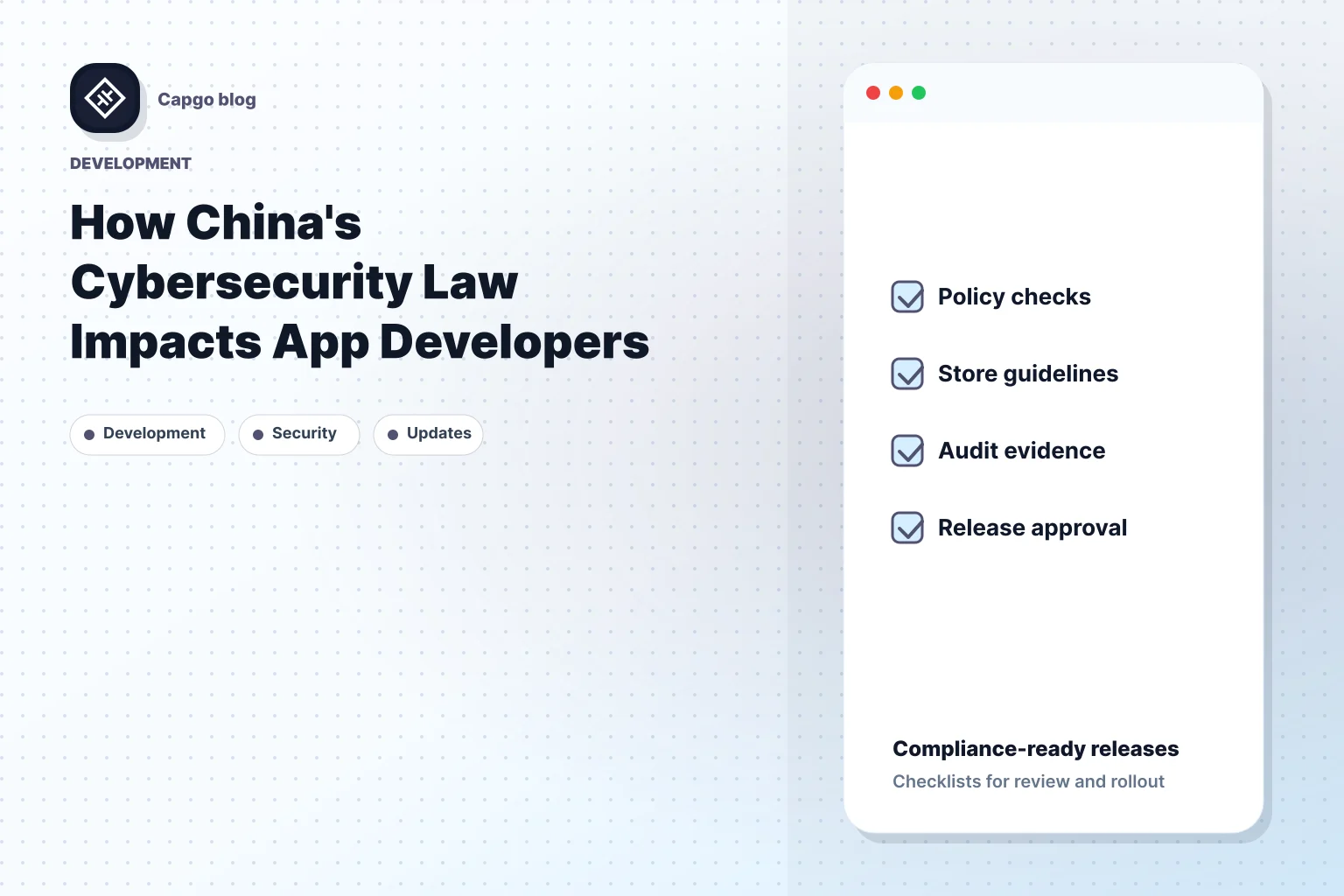 How China's Cybersecurity Law Impacts App Developers