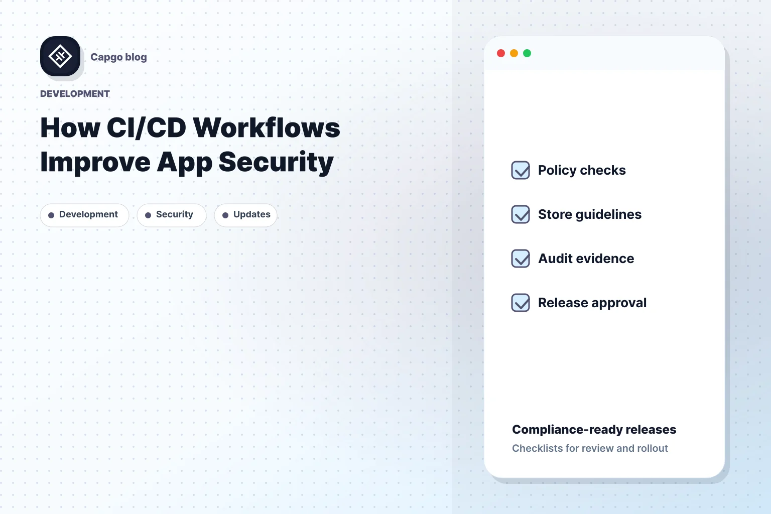 How CI/CD Workflows Improve App Security