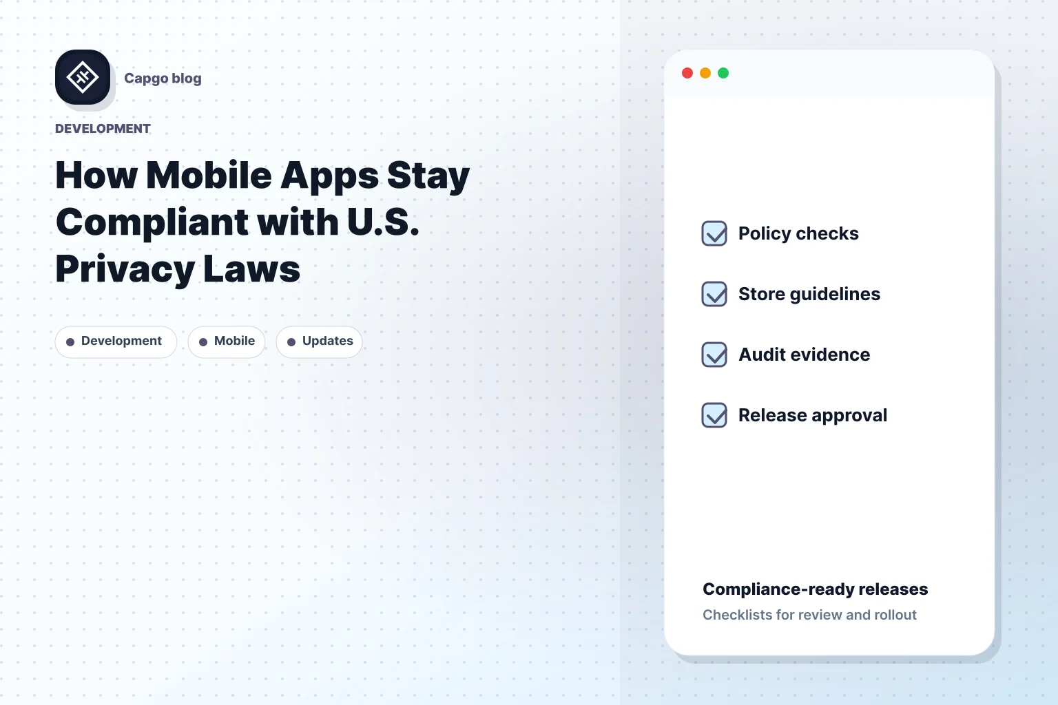 How Mobile Apps Stay Compliant with U.S. Privacy Laws