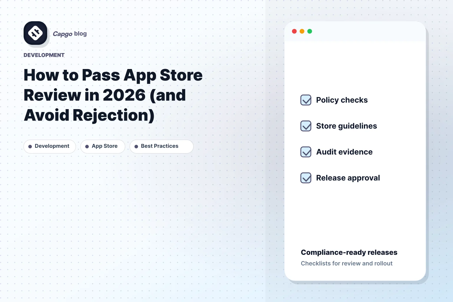 How to Pass App Store Review in 2026 (and Avoid Rejection)
