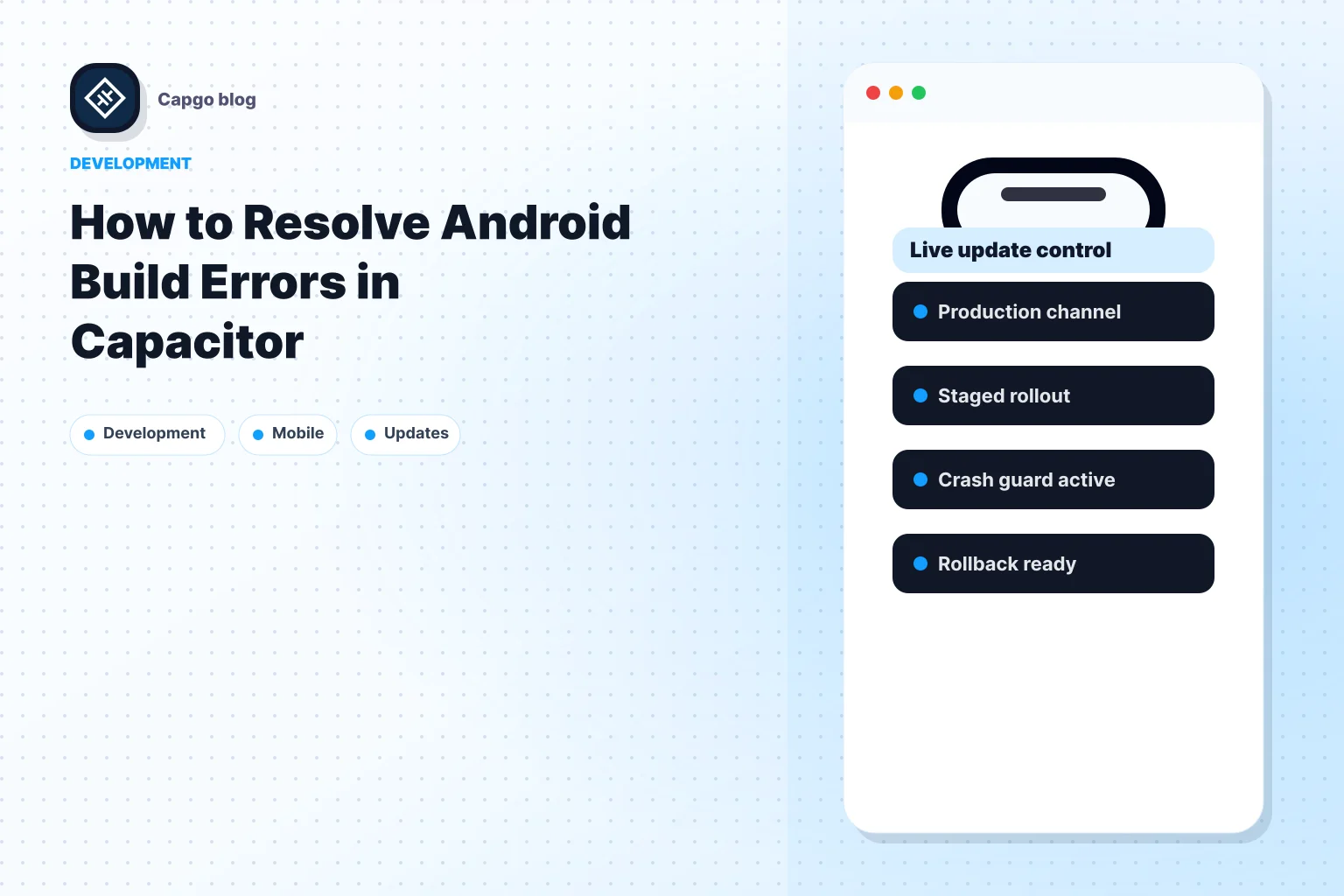 How to Resolve Android Build Errors in Capacitor