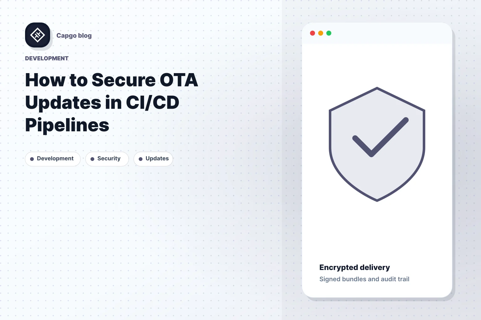 How to Secure OTA Updates in CI/CD Pipelines