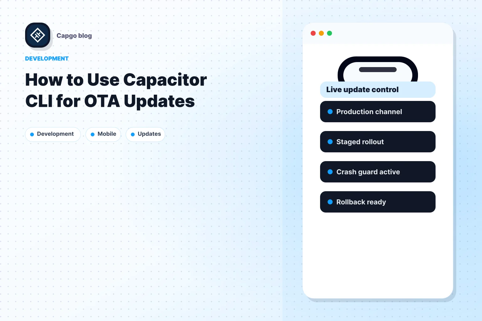 How to Use Capacitor CLI for OTA Updates