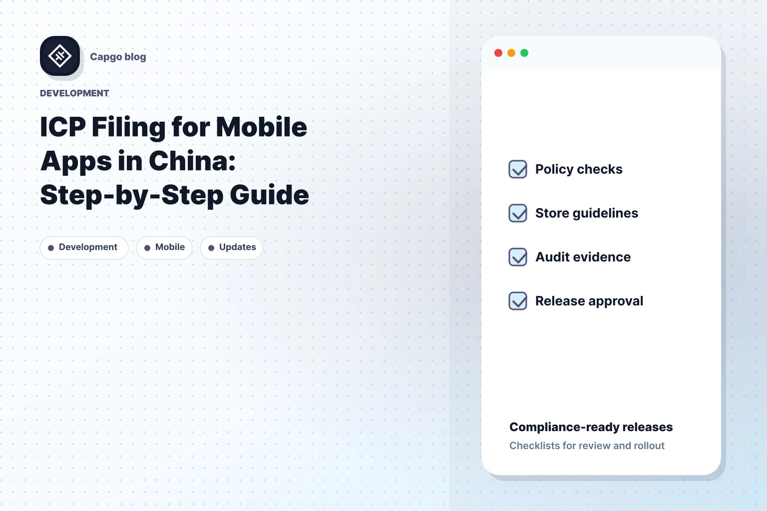 ICP Filing for Mobile Apps in China: Step-by-Step Guide