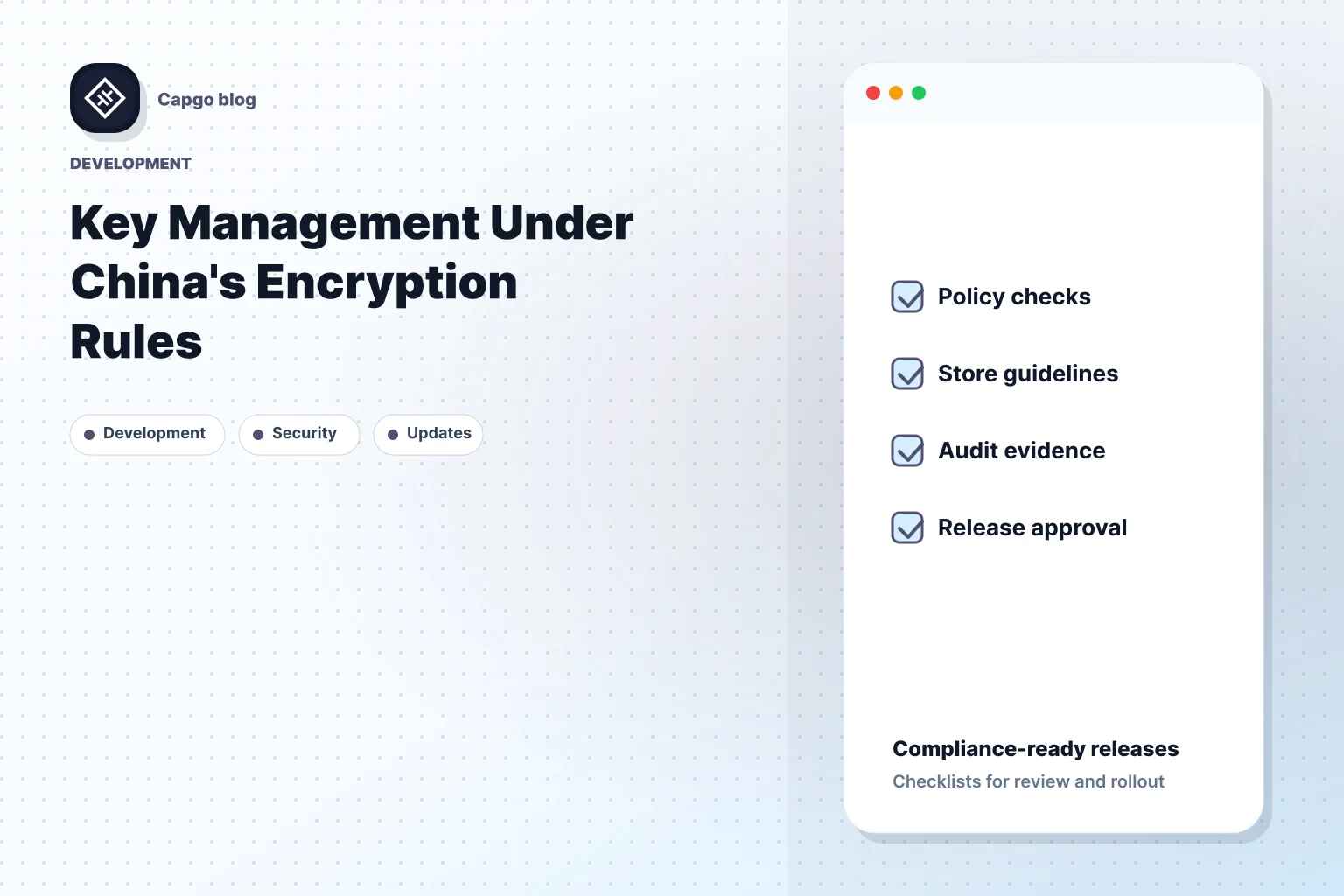 Key Management Under China's Encryption Rules