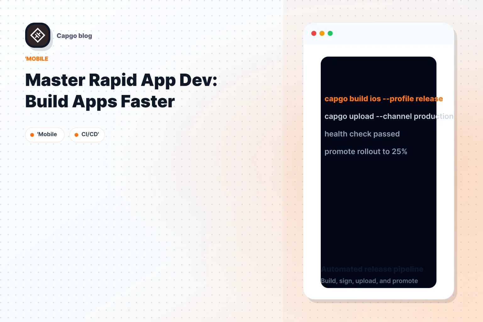 Master Rapid App Dev: Build Apps Faster