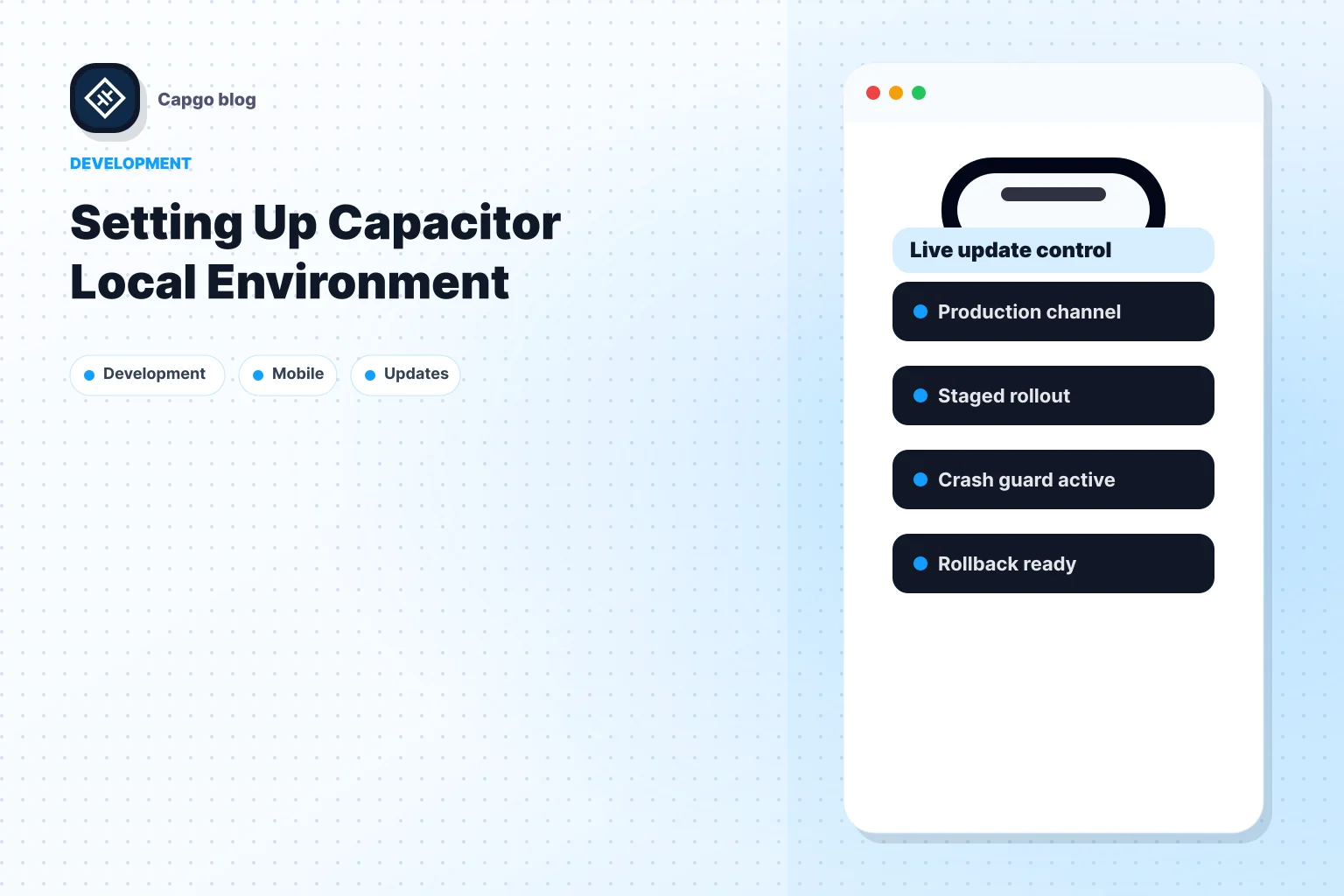 Setting Up Capacitor Local Environment