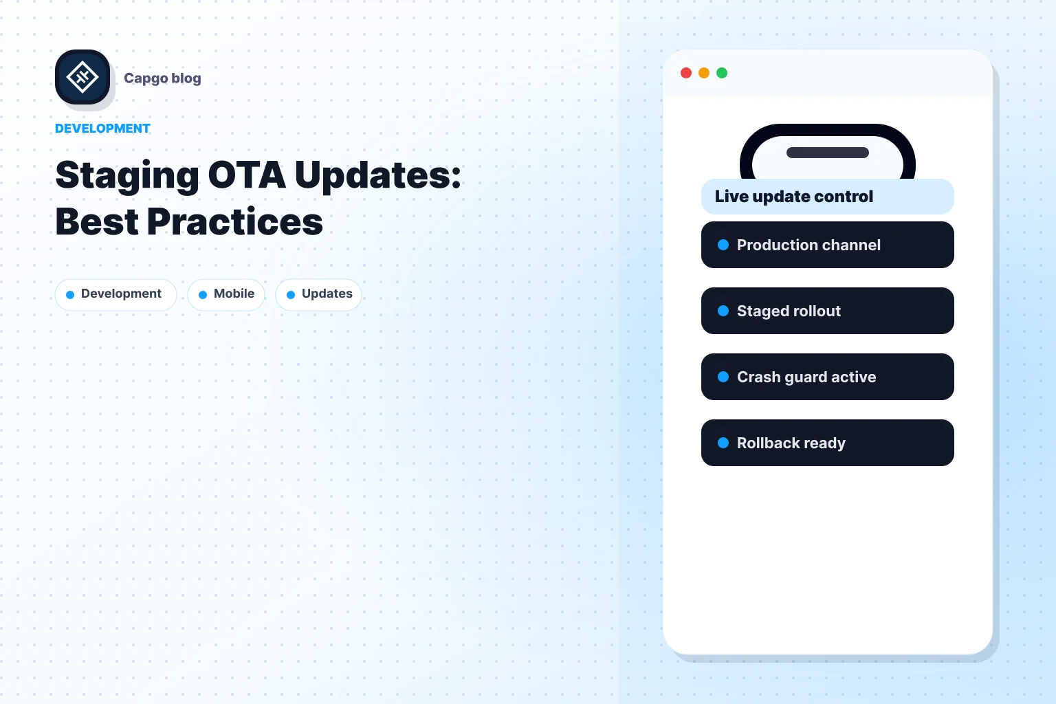 Staging OTA Updates: Best Practices