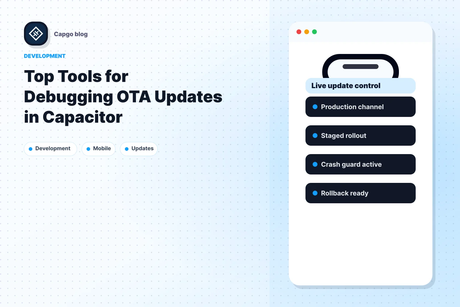 Top Tools for Debugging OTA Updates in Capacitor