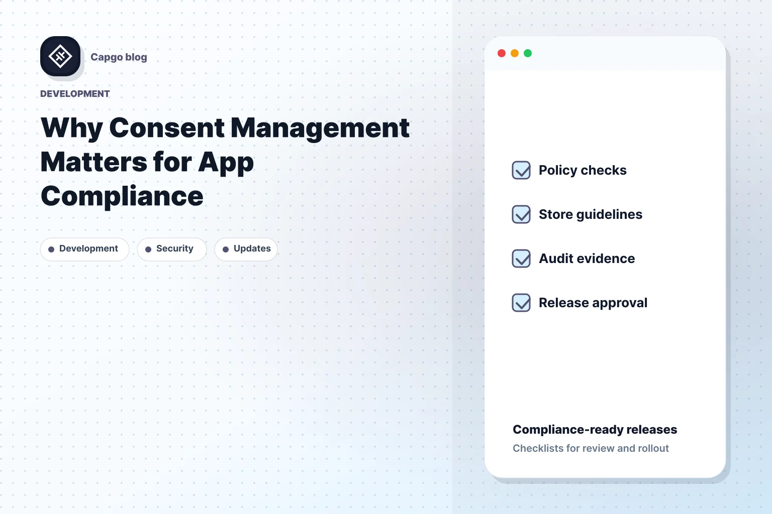 Why Consent Management Matters for App Compliance