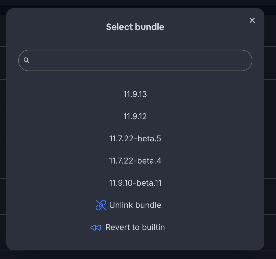 Channel management options